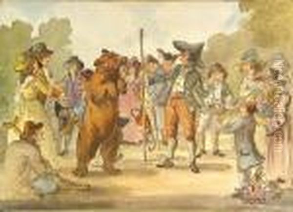 A Group Of Watercolors Of Various Subjects And Sizes (22) by Thomas Rowlandson