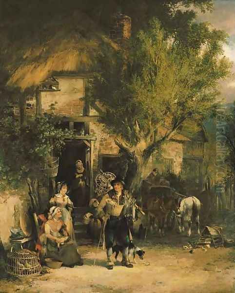 The itinerant rabbit seller by William Joseph Shayer