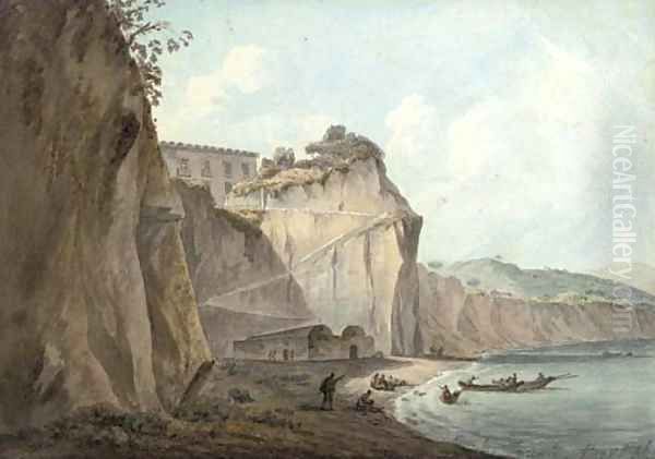 The Coast of Sorrento by John Warwick Smith