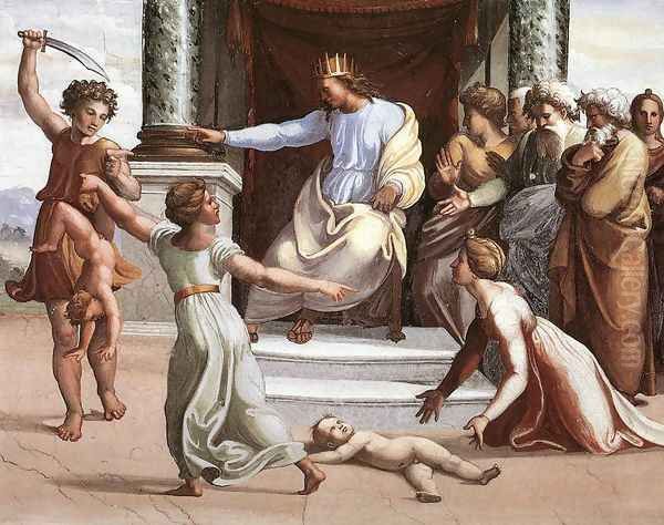 The Judgment of Solomon by Raffaelo Sanzio