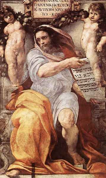 The Prophet Isaiah by Raffaelo Sanzio