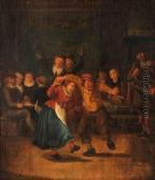 La Danse A L'auberge by Jan Steen