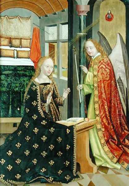 Annunciation, from the Dome Altar, 1499 by Absolon Stumme