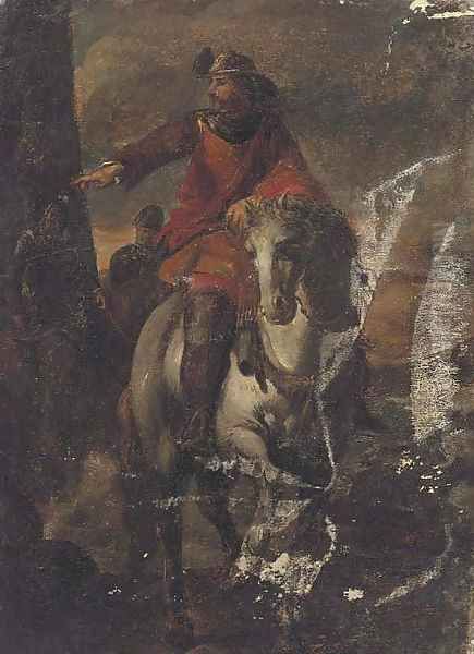 A cavalryman by Francesco Simonini