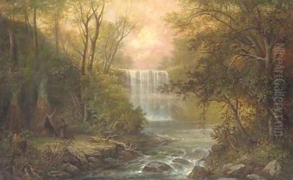 Minnehaha Falls, Minnesota by American School