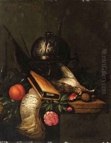 Still life by Petrus Schotanus