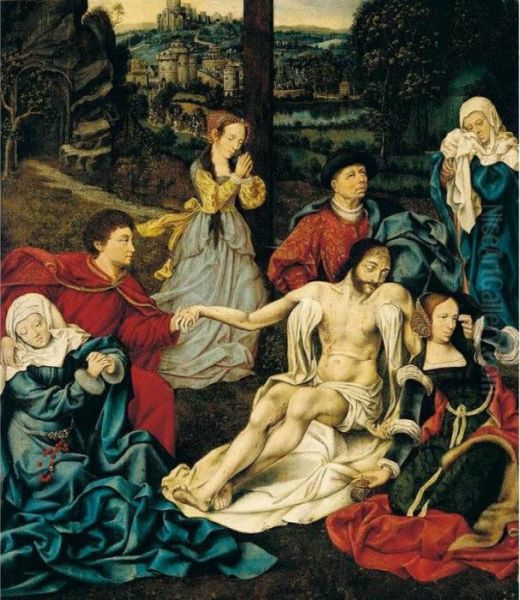 The Descent From The Cross by Joos Van Cleve