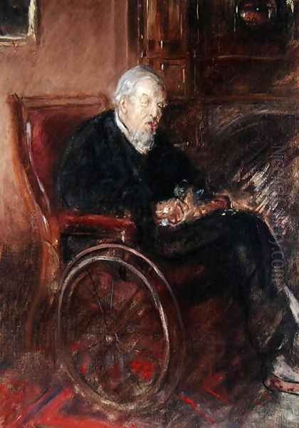 Henry Tonk's Father in a Wheelchair by Henry Tonks