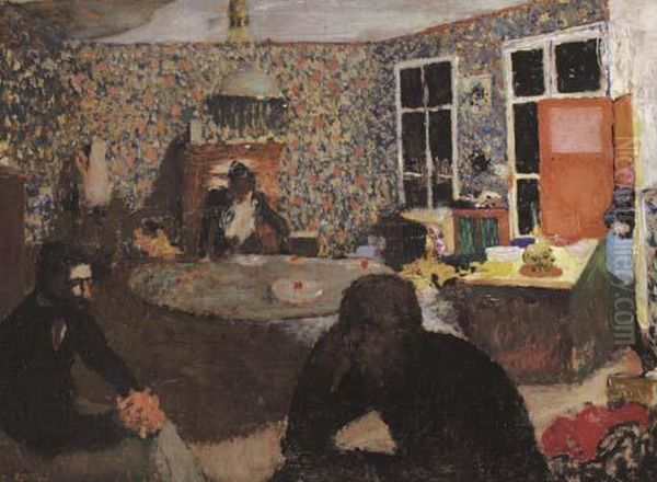 La Soiree Familiale by Jean-Edouard Vuillard