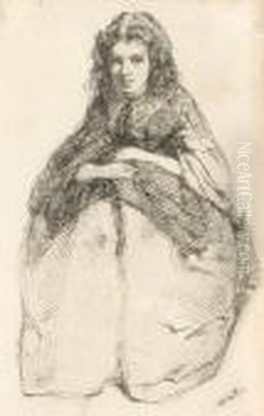 Fumette, From Twelve Etchings From Nature by James Abbott McNeill Whistler