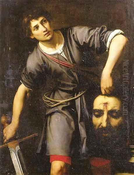 David with the Head of Goliath by Ottavio Vannini