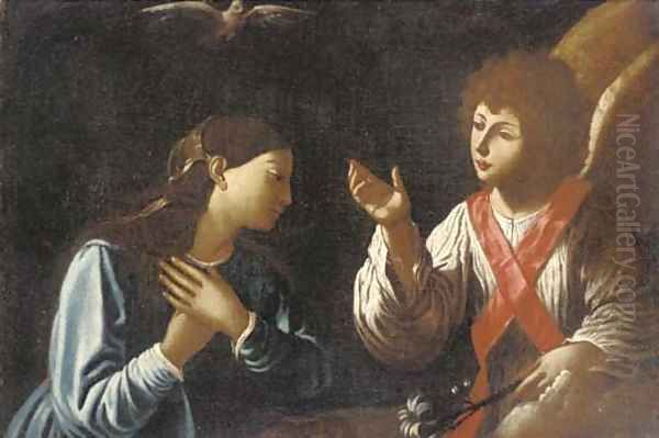 The Annunciation by Simon Vouet