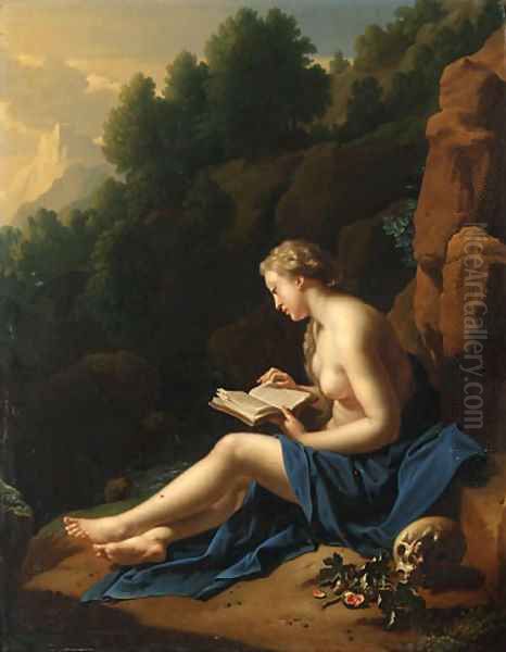 The Penitent Magdalen by Adriaen Van Der Werff