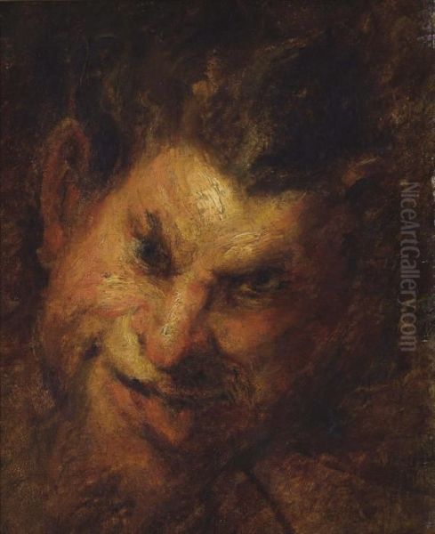 A Satyr by Jacob Jordaens