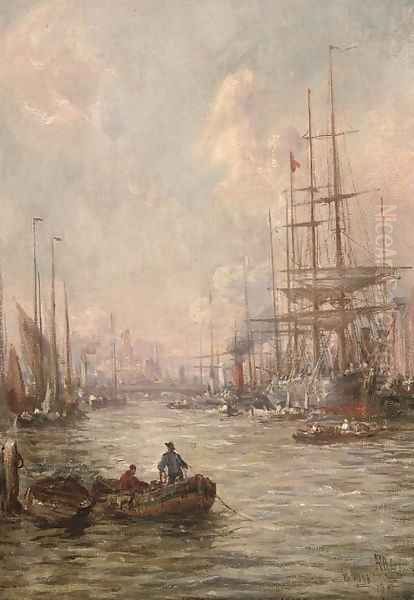 At Poole, Dorset by William Edward Webb