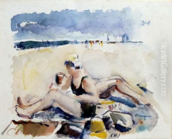 Sunbathers by Henri Charles Manguin