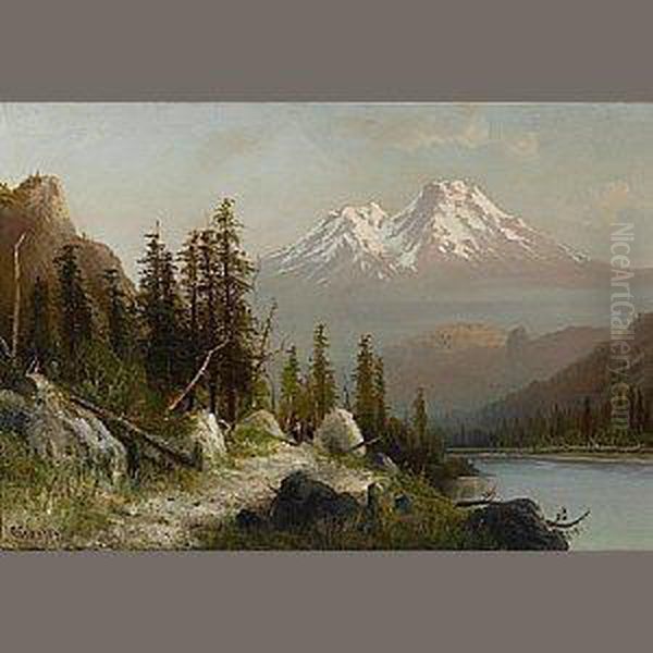 Morning On Mount Shasta by Frederick Ferdinand Schafer