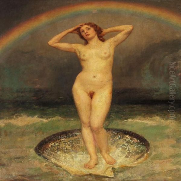 Venus Rising From The Sea by Laurits Regner Tuxen