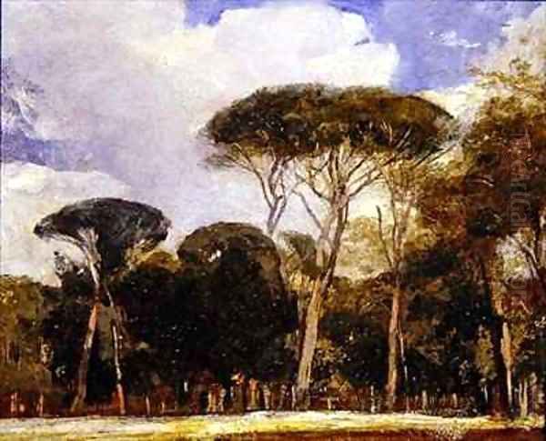 Pamphili Doria Rome by Alexandre Gabriel Decamps