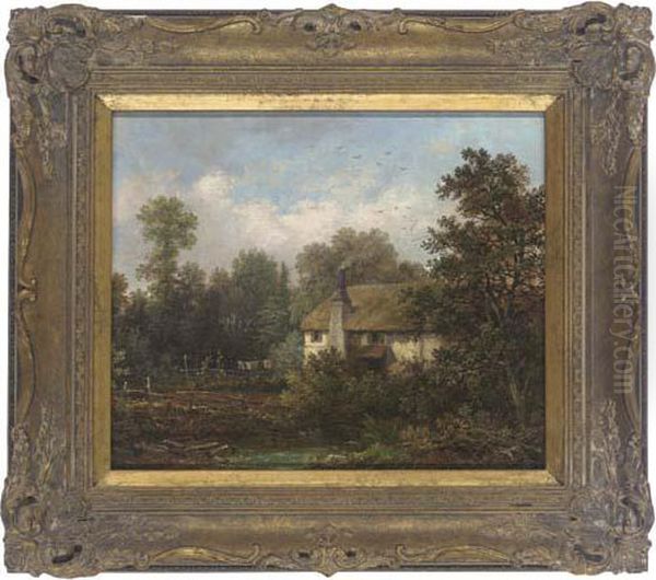 A Cottage In The Woods by Joseph Thors