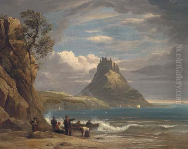 St. Michael's Mount, Cornwall by John Varley