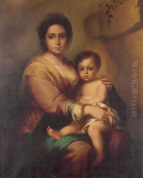 The Virgin and Child by Bartolome Esteban Murillo