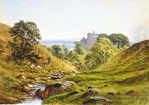 Castle Campbell by Waller Hugh Paton