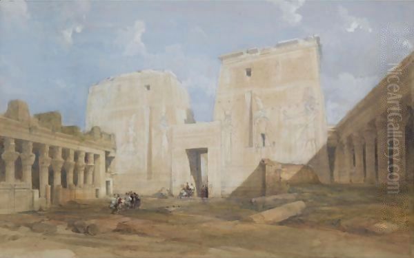 The Temple Of Philae, Egypt by David Roberts