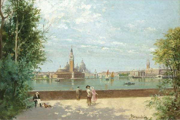 Venice From Public Gardens by Antonietta Brandeis