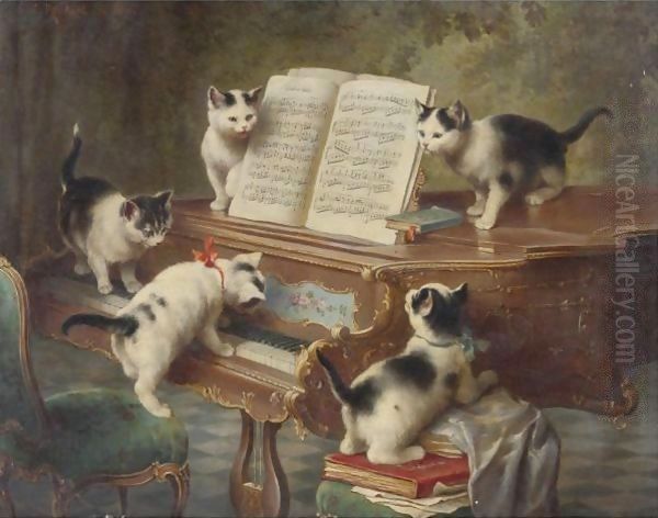 The Kittens' Recital by Carl Reichert