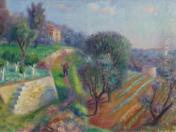 Hillside by William Glackens