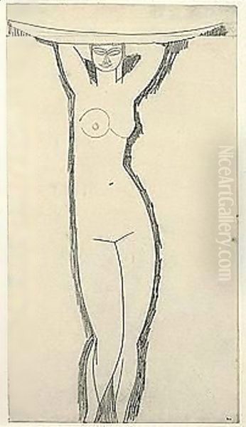 Female nude by Amedeo Modigliani