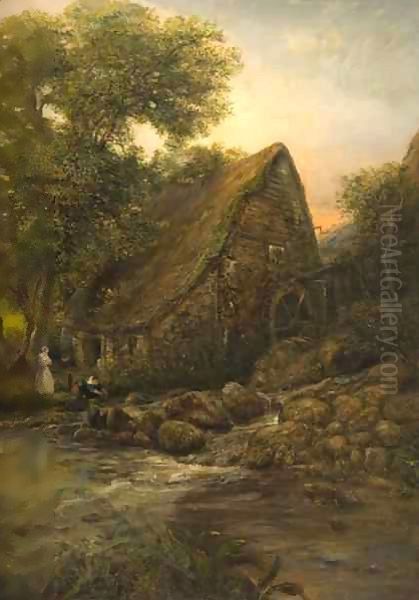 The Old Millwheel by Henry Mark Anthony