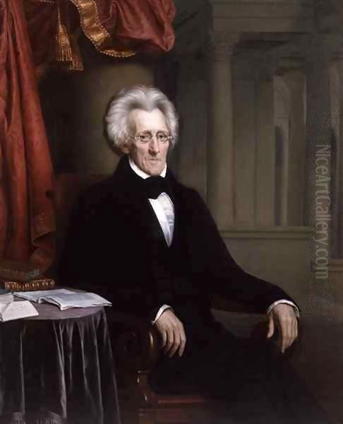 Portrait of Andrew Jackson by Jacques Amans