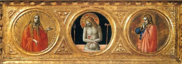 Predella of the St Peter Martyr Altarpiece (detail) by Angelico Fra