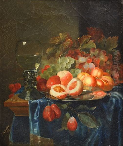 Nature Morte Aux Fruits (after Peter De Ring) by Charles Acher