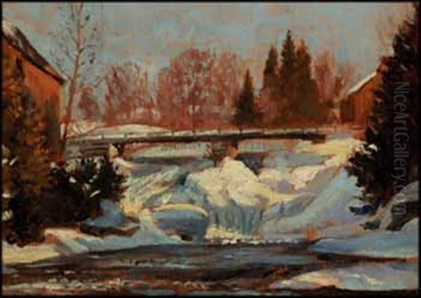 Rapids, Gull River, Haliburton by William Walker Alexander