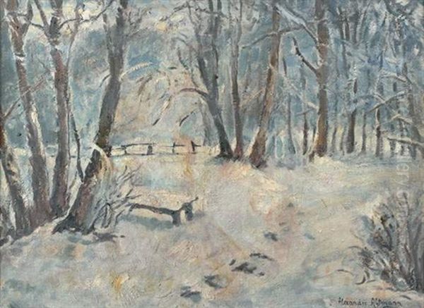 Foret Sous La Neige by Alexandre Altmann