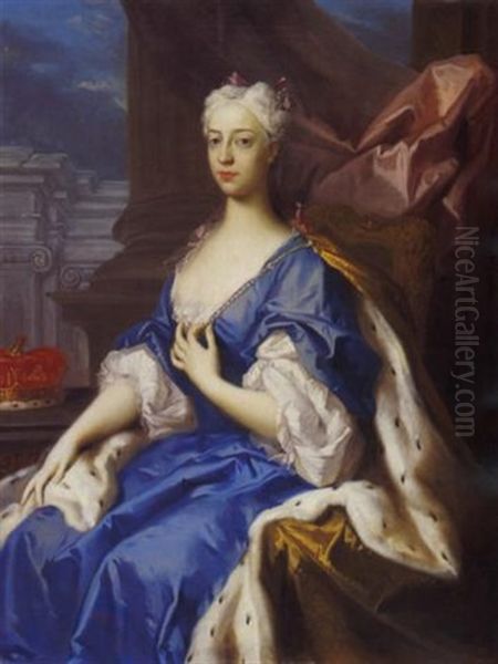 Ritratto Della Principessa Amelia Di Gran Bretagna by Jacopo Amigoni