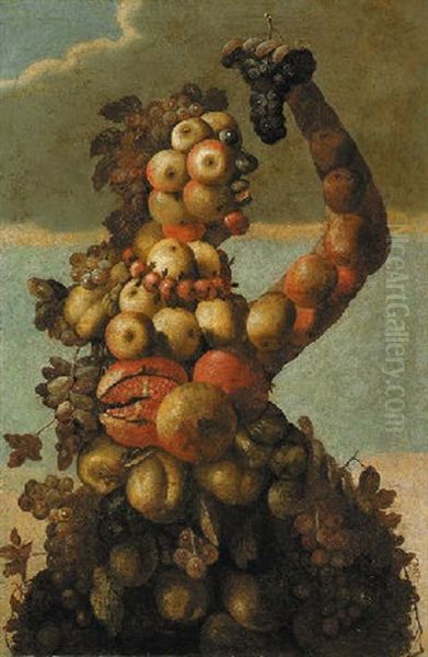 An Anthropomorphic Figure Of Autumn by Giuseppe Arcimboldo