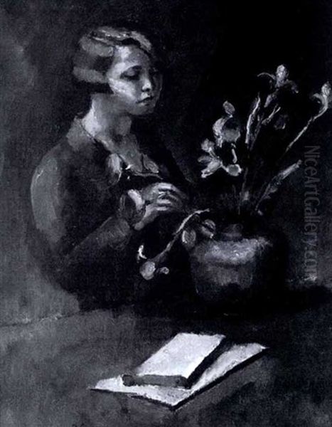 Flower Arranger by Maurice Asselin