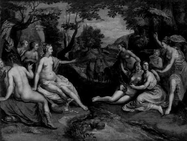 Diane Decouvrant La Grosesse De Callisto by Hendrik van Balen the Elder