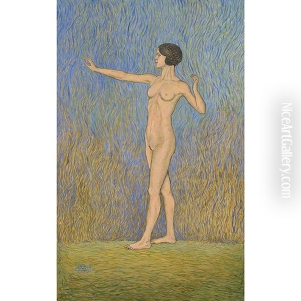 Jeune Femme Nue Debout, 1913 by Guido Balsamo Stella