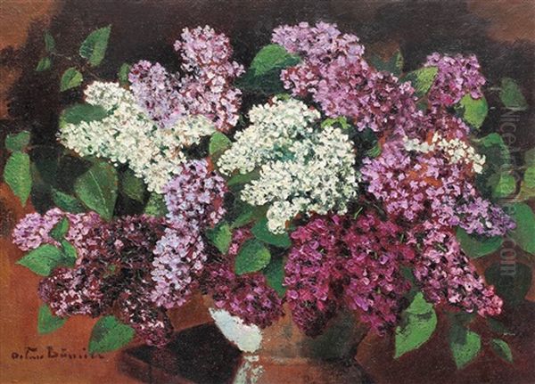 Vase With Lilac by Octav Bancila