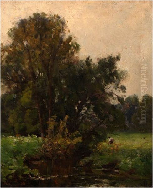 Riverbank Figure by John Noble Barlow