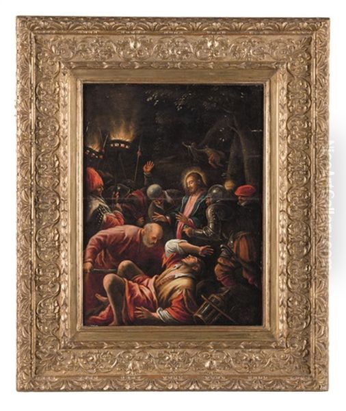 Cattura Di Cristo by Francesco Bassano