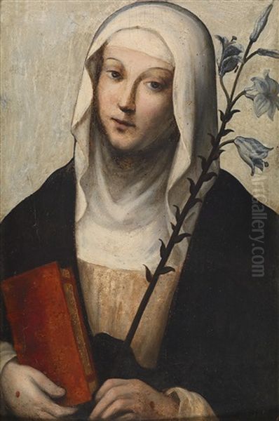 Die Heilige Katharina Von Siena by Domenico Beccafumi