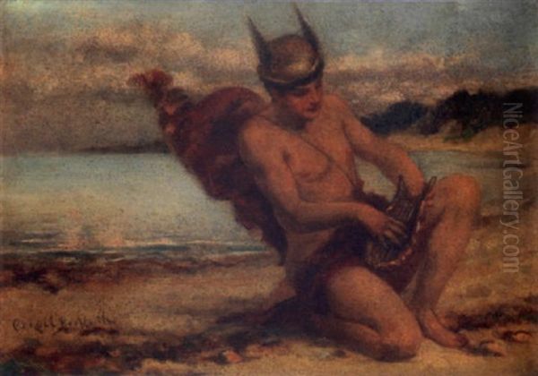 The Finding Of The Lyre by James Carroll Beckwith