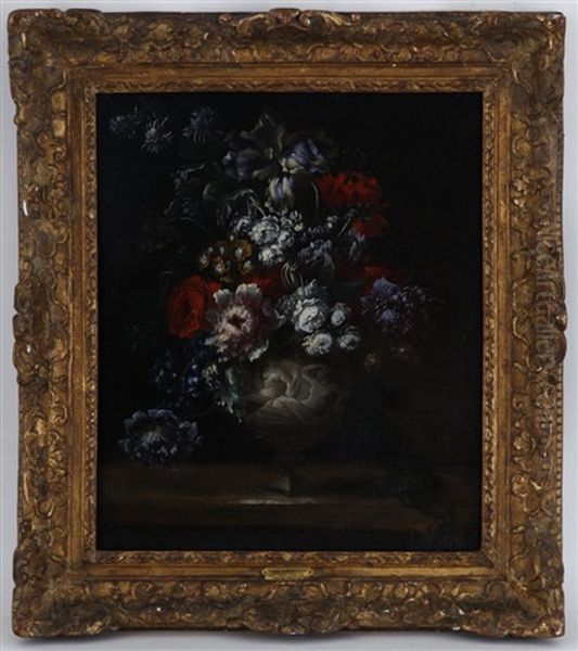 Bouquet De Fleurs by Jean-Baptiste Belin de Fontenay the Elder