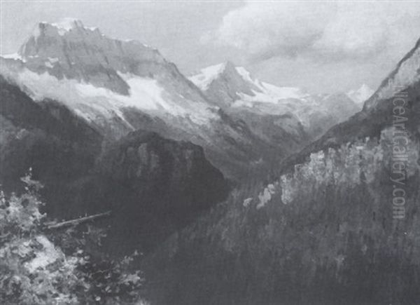 Rocky Mountains by Frederic Marlett Bell-Smith